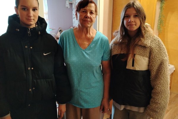 Адресное поздравление пожилых людей «Согреем ладони»
