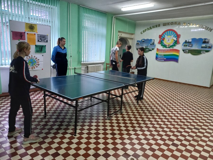 Первенство школы по настольному теннису